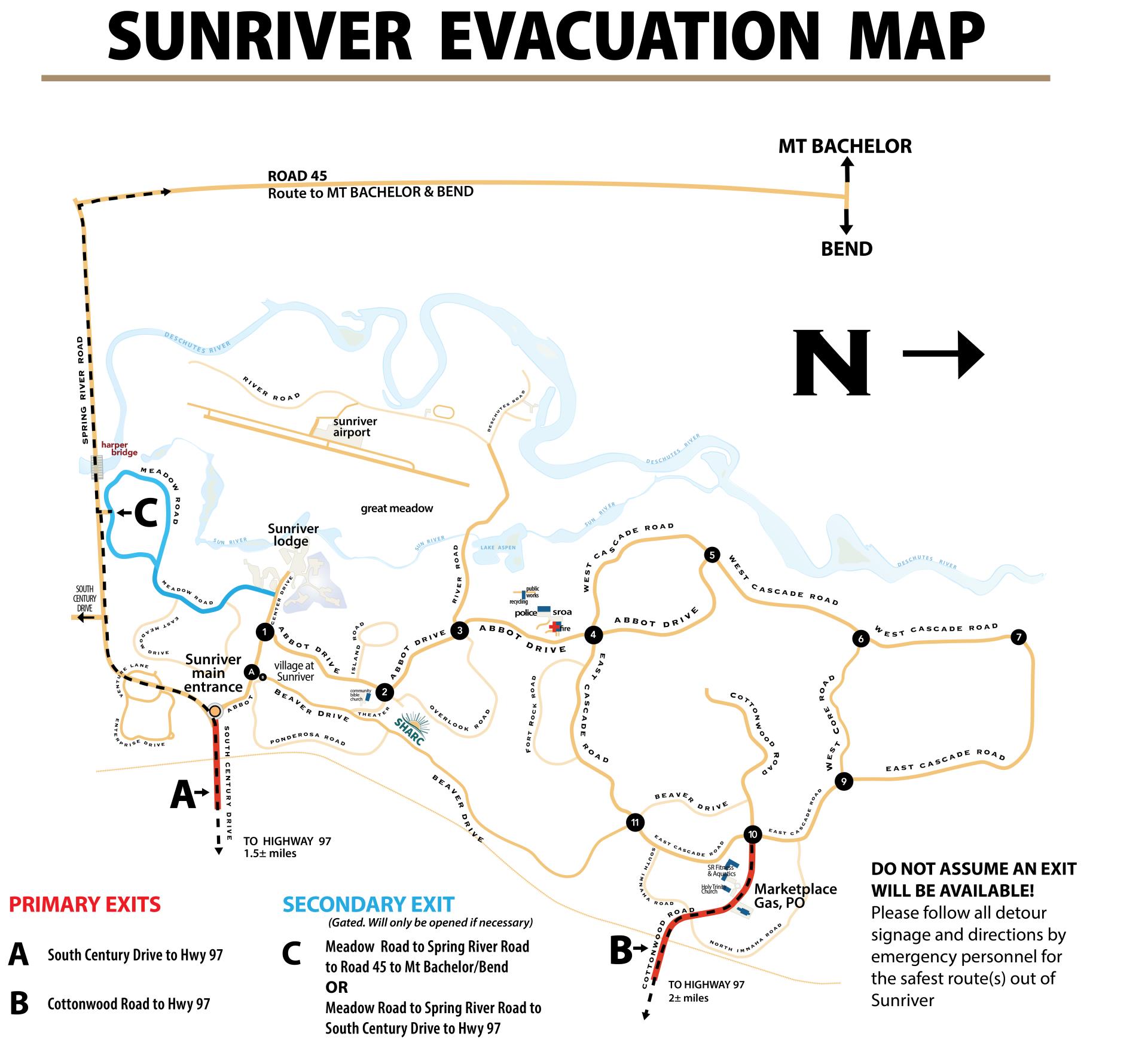 Evacuation map FINAL