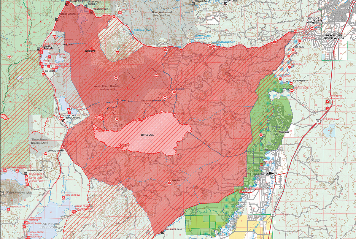 Wildfire Lava Map 2