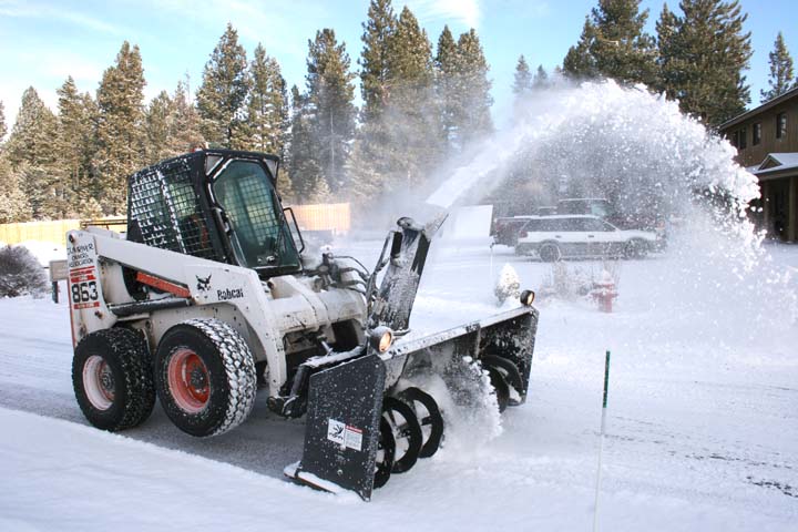 Snowblowing